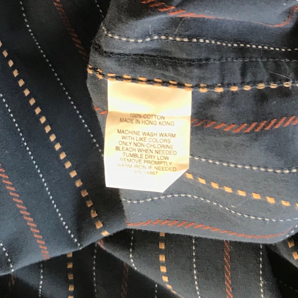 Striped Express Button Down Shirt - image 4